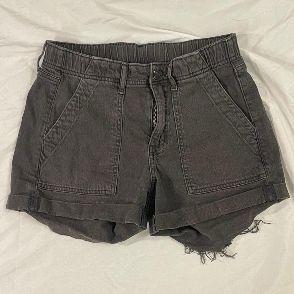 American Eagle Gray Denim Shorts